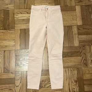 Cream jeans. Perfect condition, never work.
